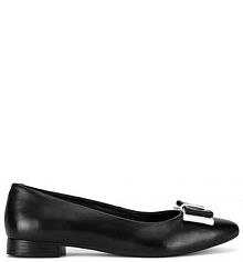 Baleriny Lasocki czarne damskie 