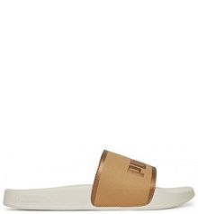 Klapki Puma beżowe damskie 