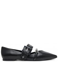 Półbuty HUGO czarne damskie 