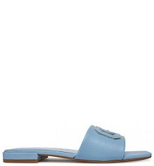 Klapki Guess niebieskie damskie 