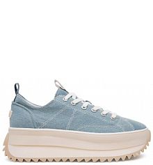 Sneakersy Tamaris niebieskie damskie 