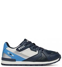 Sneakersy BOSS granatowe dziecięce 