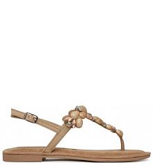 Sandały Tamaris beżowe damskie 