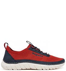 Półbuty Bugatti czerwone męskie 