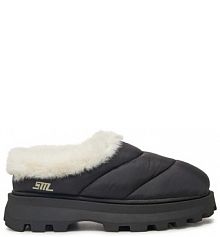 Kapcie Steve Madden czarne damskie 
