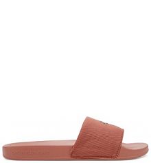 Klapki Calvin Klein Jeans koralowy damskie 