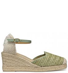 Espadryle Geox zielone damskie 