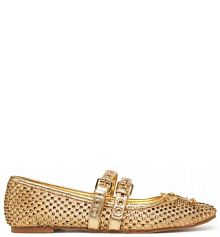 Baleriny Guess złote damskie 