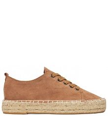 Espadryle DeeZee brązowe damskie 