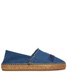 Espadryle LOVE MOSCHINO niebieskie damskie 
