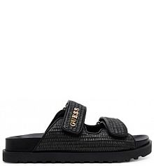 Klapki Guess czarne damskie 