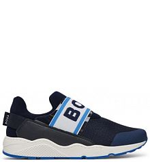 Sneakersy BOSS granatowe dziecięce 