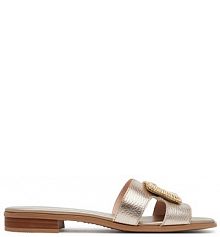 Klapki Hispanitas złote damskie 