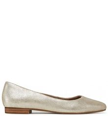 Baleriny Toms złote damskie 