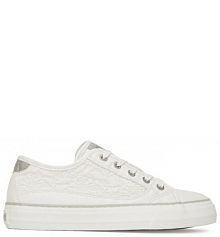 Sneakersy Mustang białe damskie 