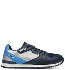 Sneakersy BOSS granatowe dziecięce 