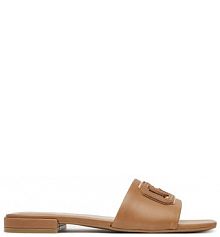 Klapki Guess brązowe damskie 