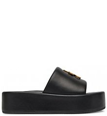 Klapki Badura czarne damskie 