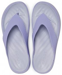 Japonki Crocs fioletowe damskie 