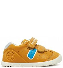 Sneakersy Biomecanics żółte dziecięce 