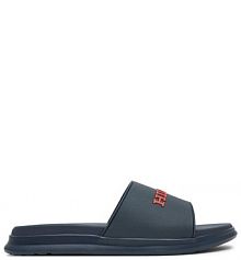 Klapki Tommy Hilfiger granatowe męskie 