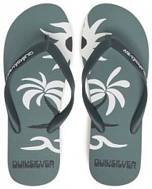 Japonki Quiksilver zielone męskie 