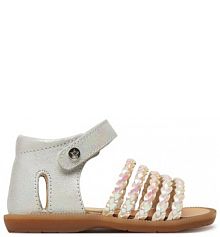 Sandały Naturino białe dziecięce 