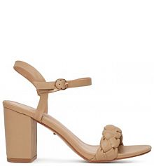Sandały na słupku DeeZee beżowe 