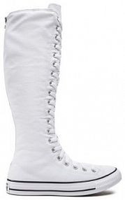 Trampki wysokie Converse białe damskie 