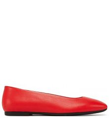 Baleriny ECCO czerwone damskie 