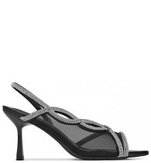 Sandały na szpilce JENNY czarne 