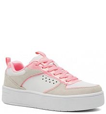 Sneakersy Skechers białe dziecięce 