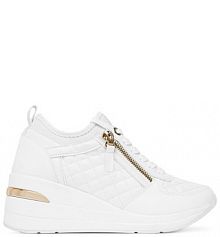 Sneakersy DeeZee białe damskie 