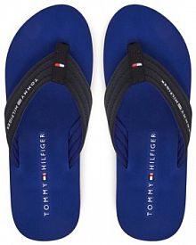 Japonki Tommy Hilfiger granatowe męskie 