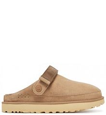 Klapki Ugg beżowe damskie 