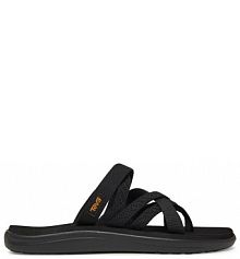 Japonki Teva czarne damskie 