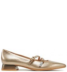 Półbuty Hispanitas złote damskie 