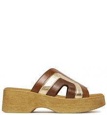 Klapki Gabor brązowe damskie 