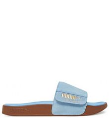 Klapki Puma niebieskie damskie 