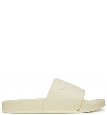 Klapki Guess écru damskie 