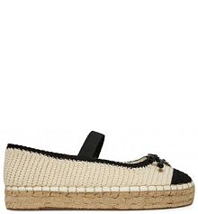 Espadryle Guess écru damskie 