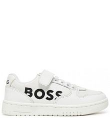 Sneakersy BOSS białe dziecięce 
