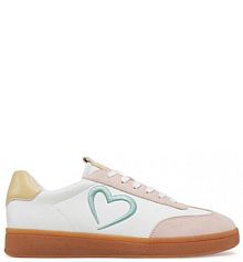 Sneakersy Marco Tozzi białe damskie 