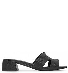 Klapki JENNY czarne damskie 