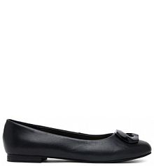 Baleriny Sergio Bardi czarne damskie 