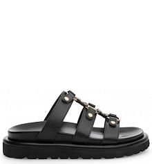 Klapki Badura czarne damskie 