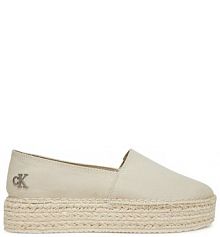 Espadryle Calvin Klein Jeans écru damskie 