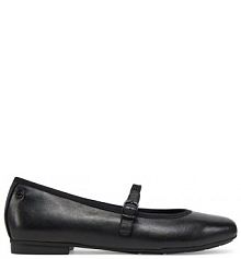 Baleriny Tamaris czarne damskie 