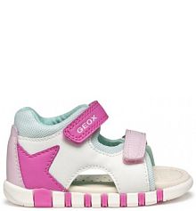 Sandały Geox białe dziecięce 