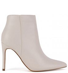 Botki na szpilce DeeZee beżowe